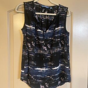 Simply Vera Sleeveless Top-Semi Sheer — Size Medium